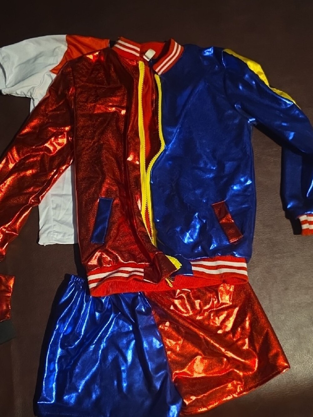 Spirit Daddy's Lil Monster Costume Set - White, Red & Blue - Picture 3 of 4